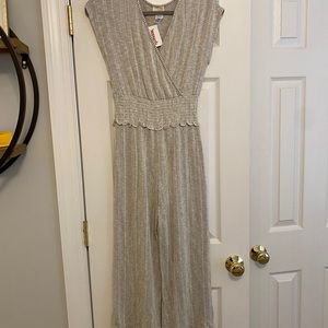 never worn striped jumpsuit